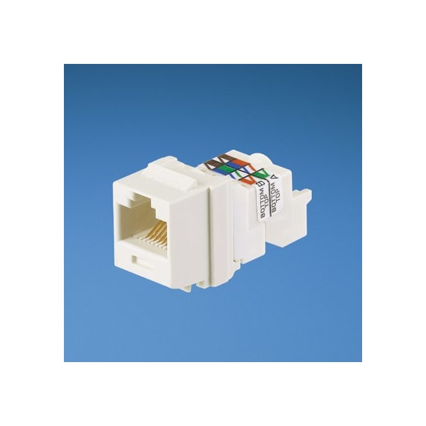 Panduit Cat 6 Utp Jack Module, Tp Style, Inte (10 Pack), 10PK NK6TMIG - main